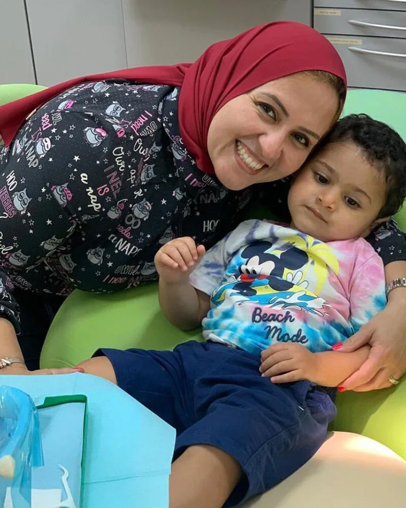 Dr Mai Kamar, Pediatric Dentist with Happy Patients