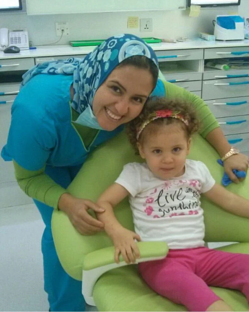 Dr Mai Kamar, Pediatric Dentist with Happy Patients